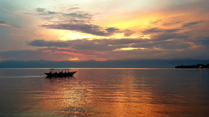 Kayak adventure with a night of camping