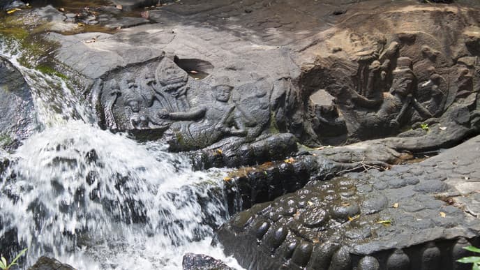 Cycle to Banteay Srei Temple & Kbal Spean
