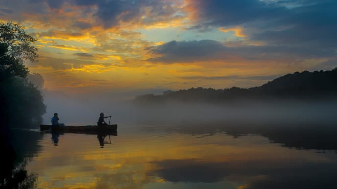 Bike & canoe through rural Rwanda