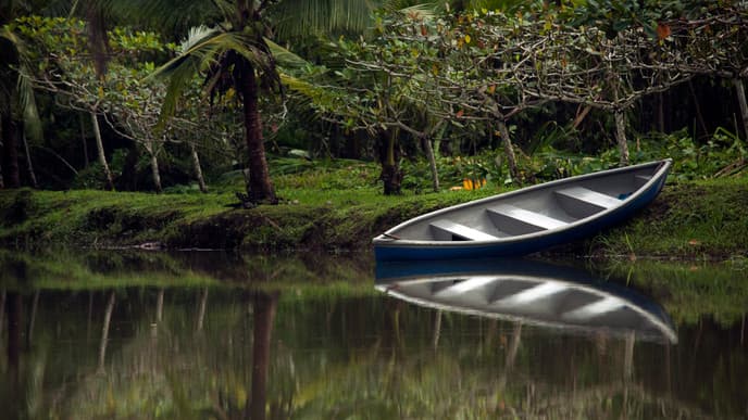 Mit dem Boot auf Entdeckungstour