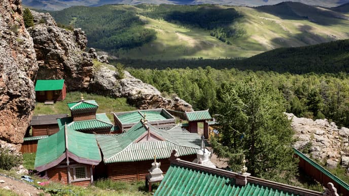 Remote Tovkhon Monastery
