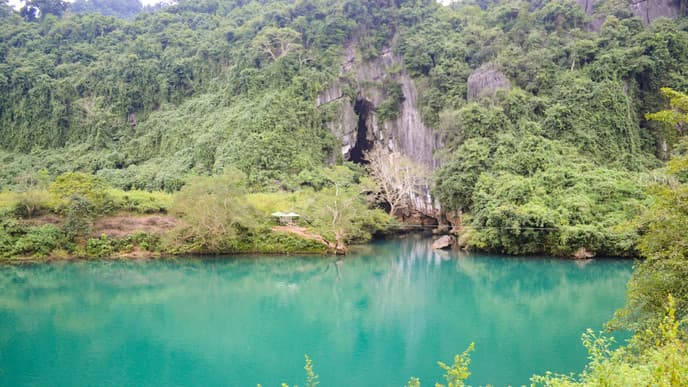 Explore the caves of Phong Nha