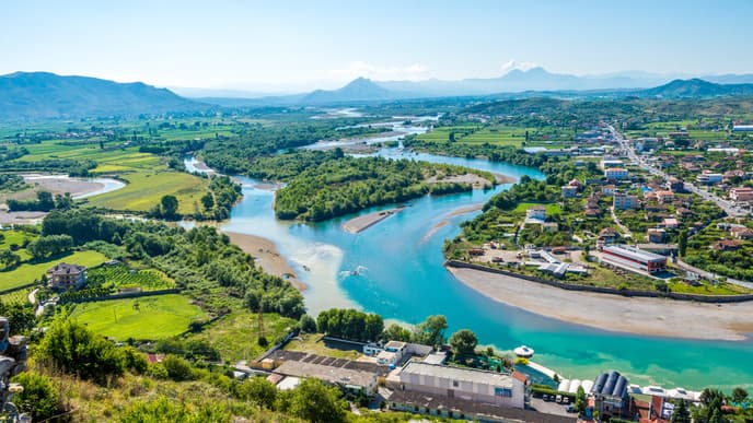 Skadar Lake biking