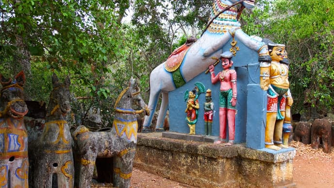 Landleben in Chettinad