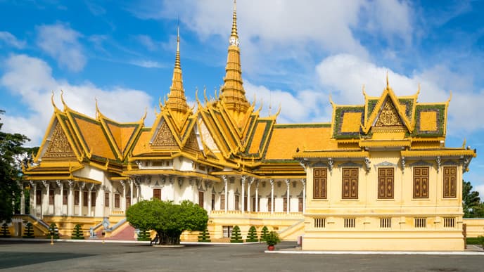 The historical landmarks of Phnom Penh