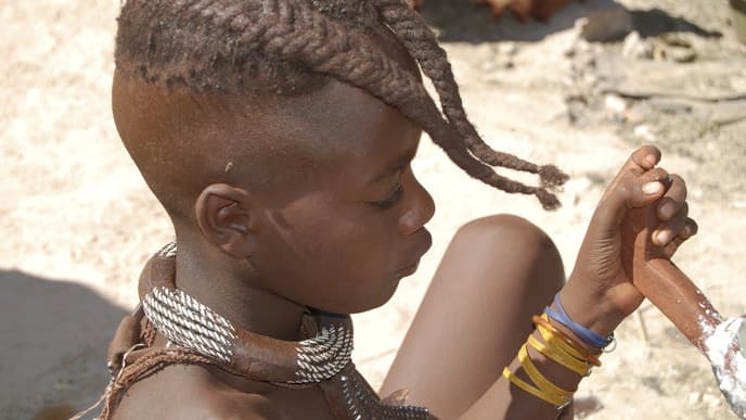 Besuch der Himba