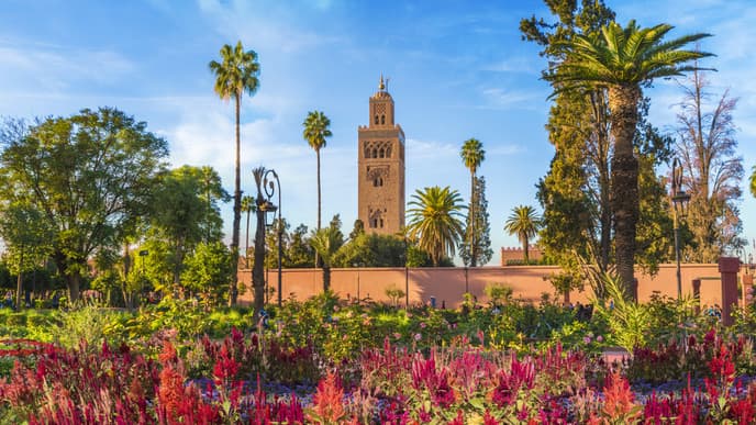 Marrakeschs Medina und lebhafte Souks