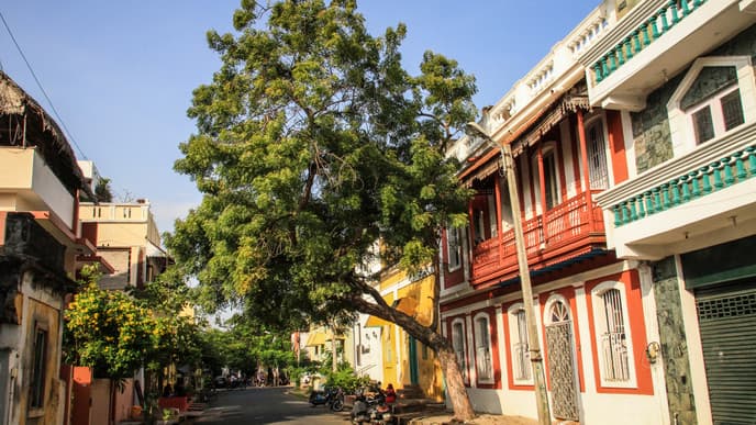 Kolonialstadt Pondicherry