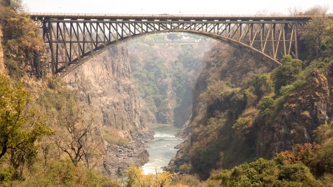 Fly Over the Breathtaking Victoria Falls