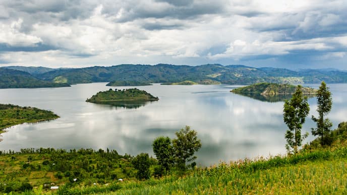 Waterfall hike & journey to Lake Kivu