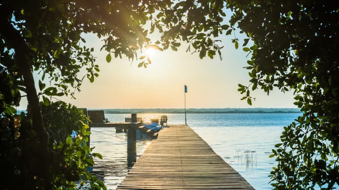 Go Kayaking in Idyllic Bacalar Lagoon