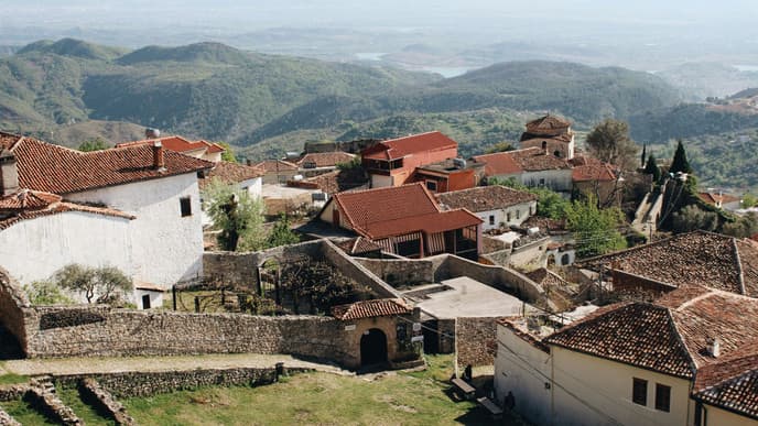 Arrival in Albania