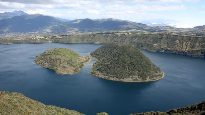 The otherworldly Cuicocha Crater Lake