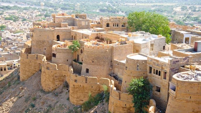 Lebendige Wüstenstadt