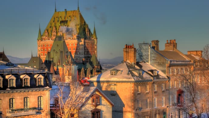 Winter in Quebec City