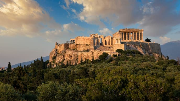Welcome to Athens, the cradle of Western civilization