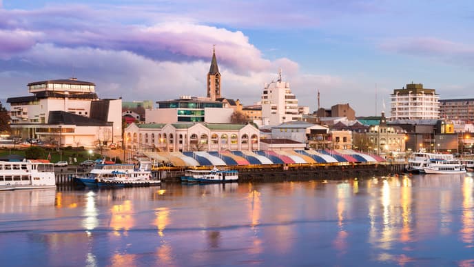 Wunderschöne Fahrt nach Valdivia