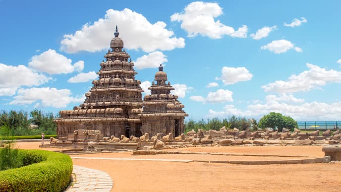 Tempel in Mahabalipuram