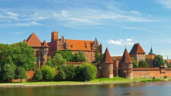 Enjoy the Stalwart Malbork Castle