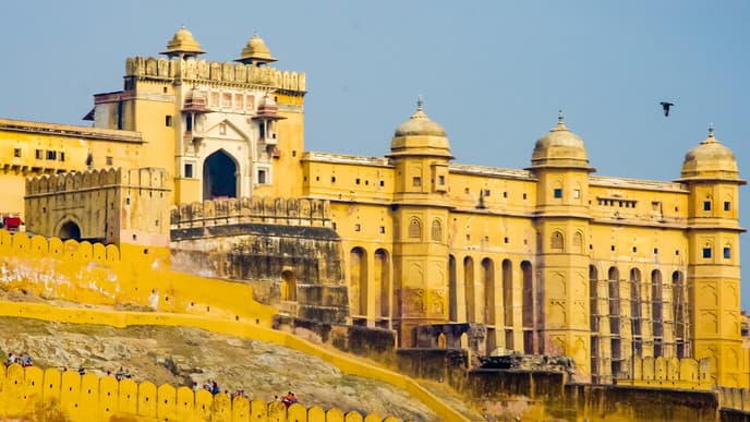 Das Amber Fort und die Rosarote Stadt