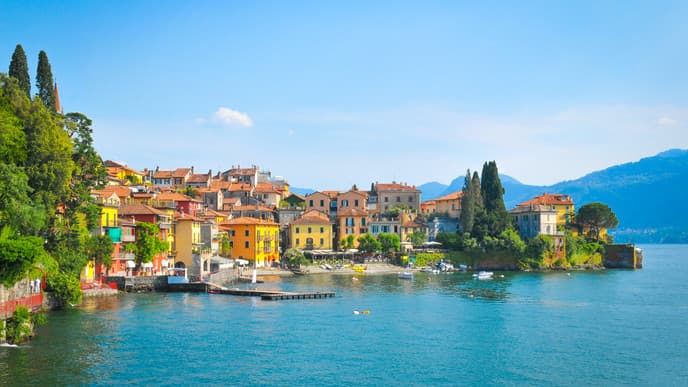 Drive to Lake Como