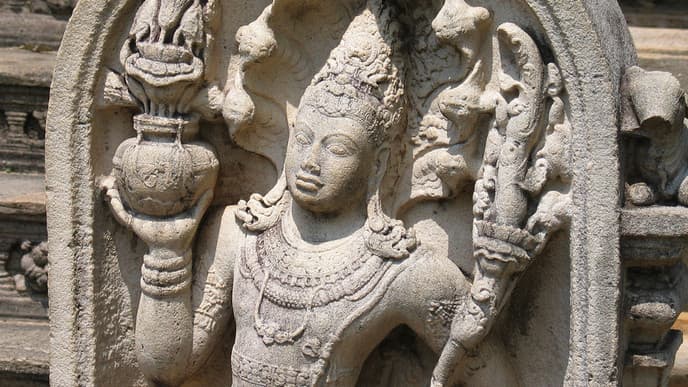 Sigiriya Felsenfestung und Königsstadt Polonaruwa