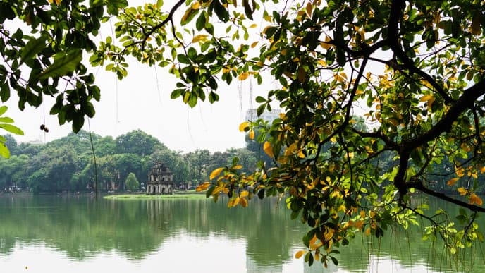 Catch a flight to Hanoi