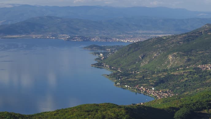 Hike Up To The "Eyes of Galichitsa"