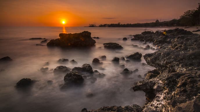 Wellness, Erholung und ein perfekter Sonnenuntergang