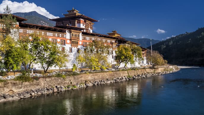 Zu Besuch im faszinierenden Punakha Dzong