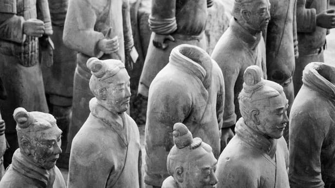 Guardians of an ancient emperor