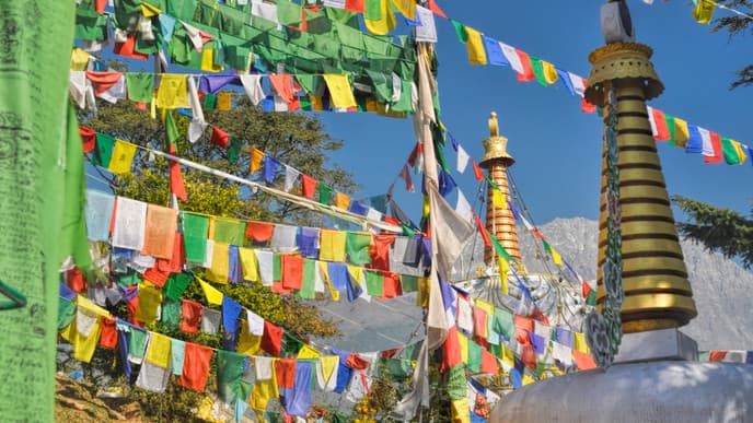 Trekking in der Himalaya-Region