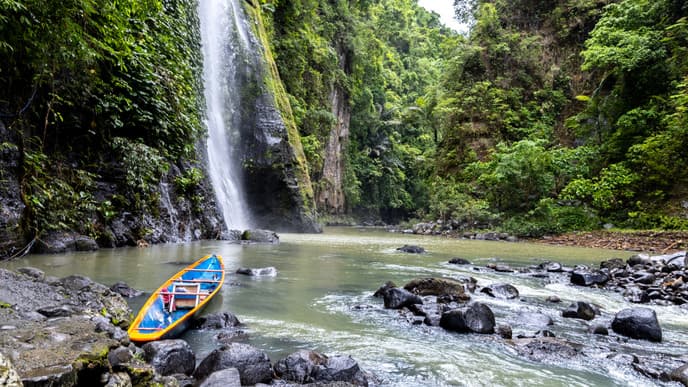 A canoeing trip to Pagsanjan Falls