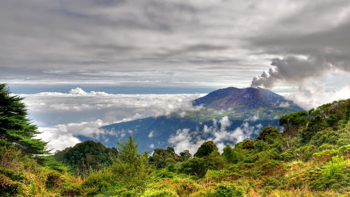 Vulkan Turrialba & Nationalmonument Guayabo