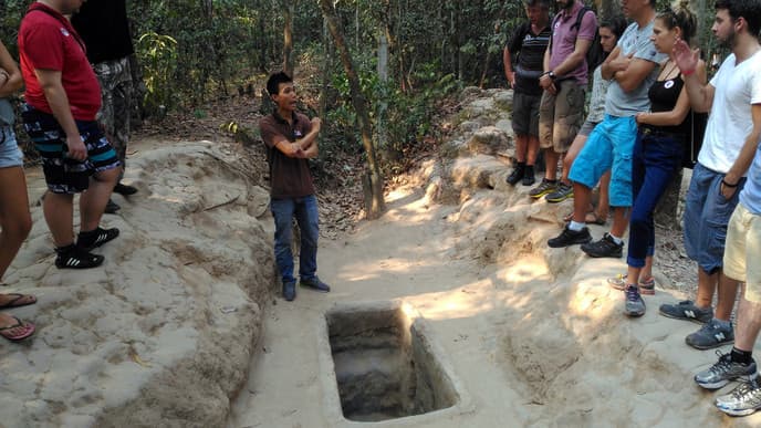 Das Tunnelsystem von Cu Chi