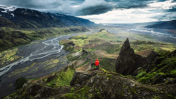 Hiking the Thorsmork Valley