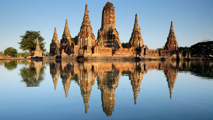 Ayutthaya - Tempel über Tempel