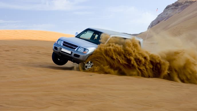 Adventure through the Dubai Desert
