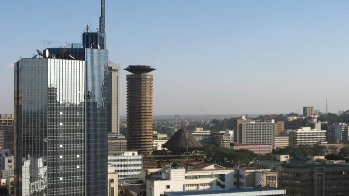 Arrival in Nairobi