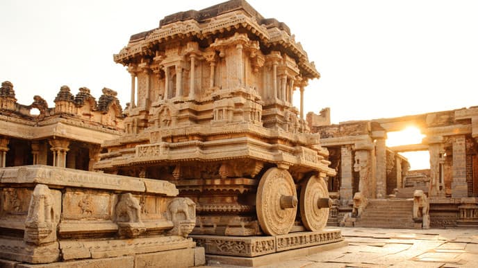 Einstige Königsstadt des Vijaynagar Reiches