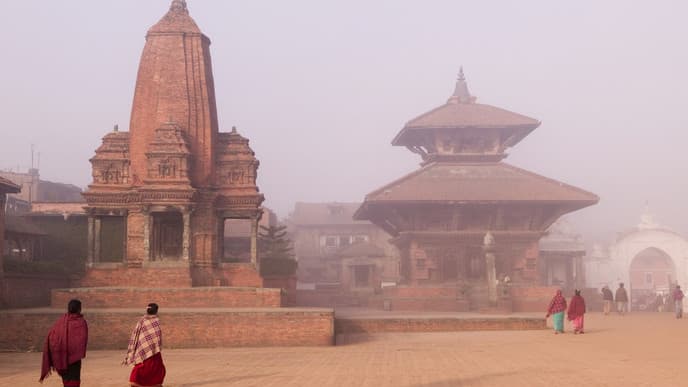 Scenic Flight and Tour of Bhaktapur Durbar Square