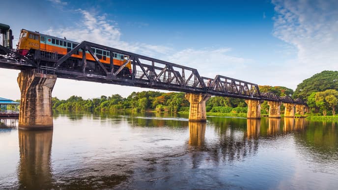 The bridge on the River Kwai