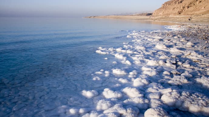 Schwerlos im Toten Meer