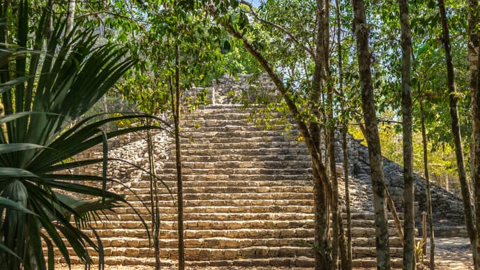 Tour Coba Archaeological Site