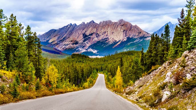 Through the Rockies by rail