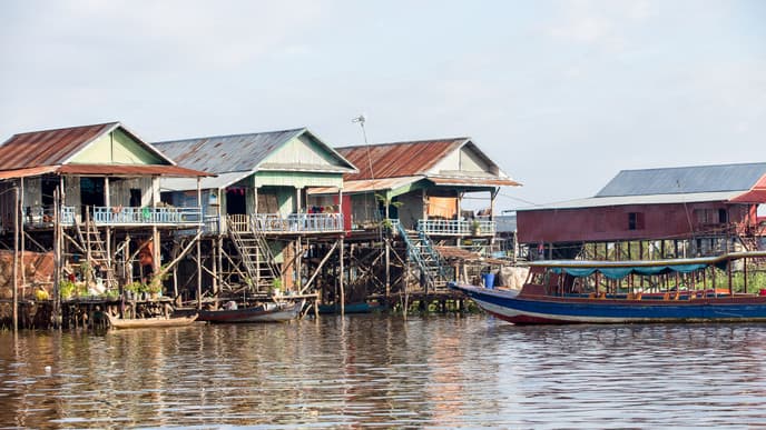 Floating village life