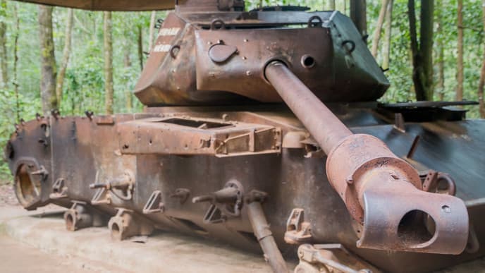 Exploring the Cu Chi Tunnels
