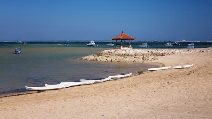 A relaxing day at Sanur