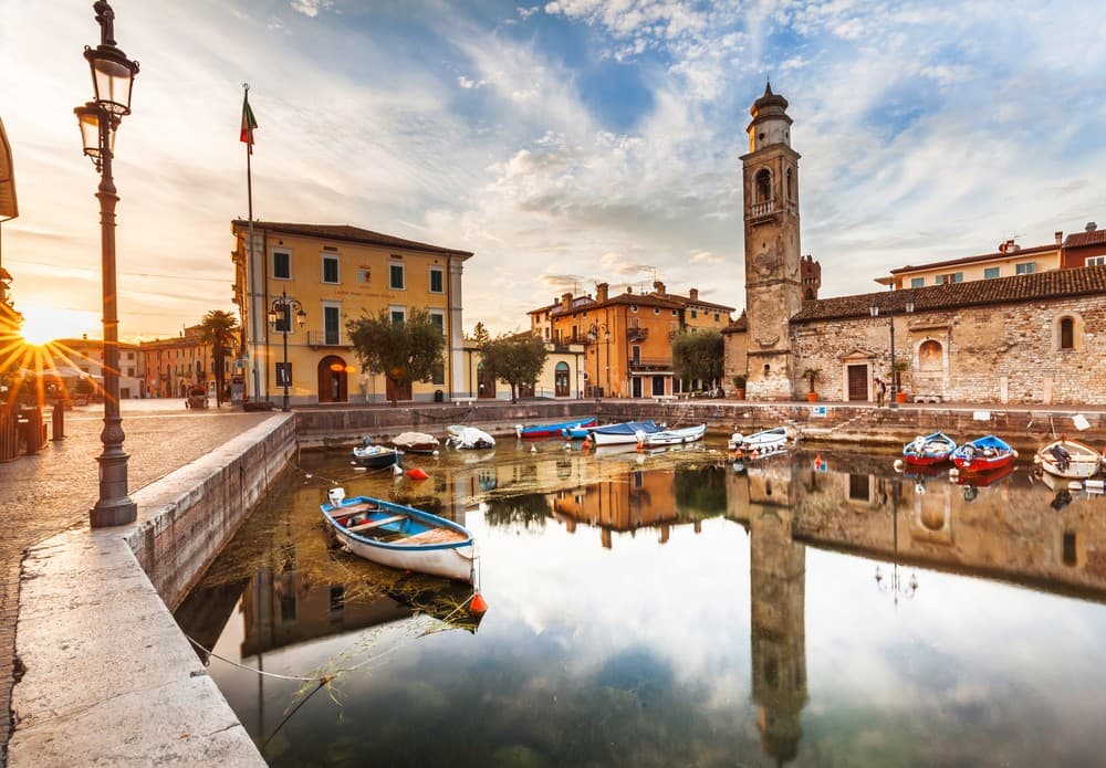 Crystal waters of Lake Garda