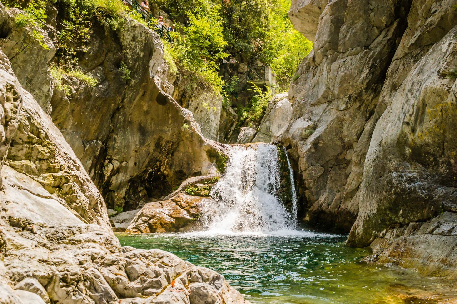 The beauty of the Enipeas Gorge